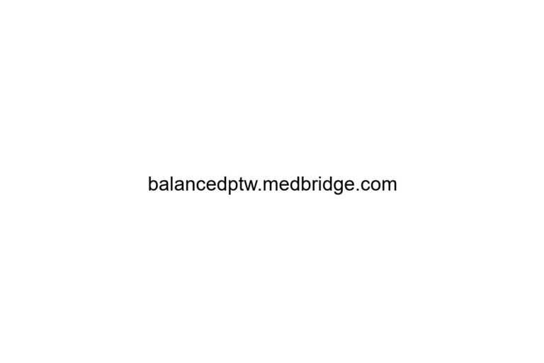 balancedptw medbridge com