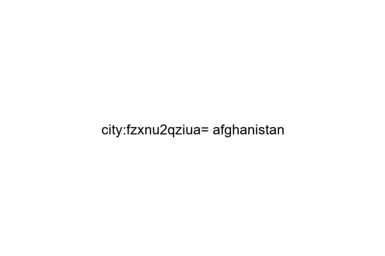 city fzxnu2qziua afghanistan