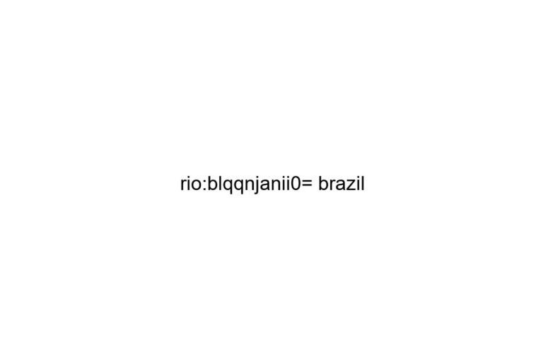 rio blqqnjanii0 brazil