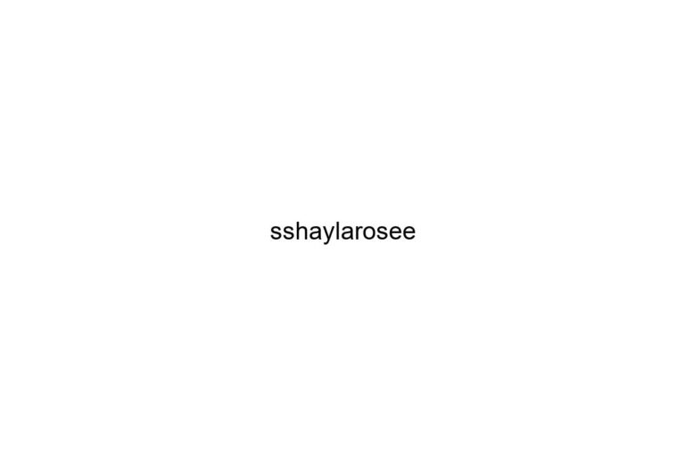 sshaylarosee