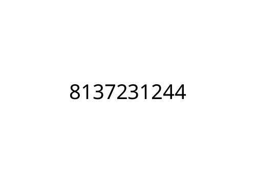 8137231244