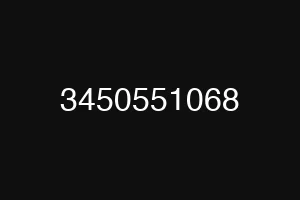 3450551068