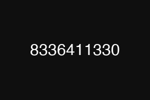 8336411330