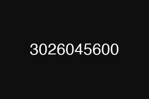 3026045600