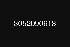 3052090613
